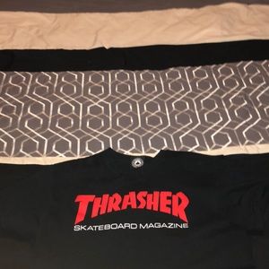 thrasher shirt SHORT sleeve medium